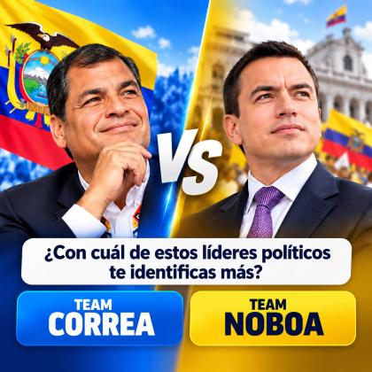 ¿Team Correa o Team Noboa? 