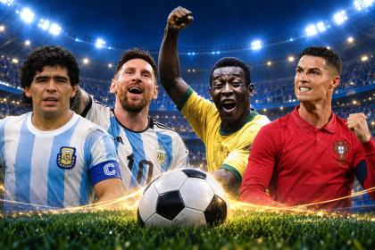 ¿Quién es el mejor futbolista de todos los tiempos?